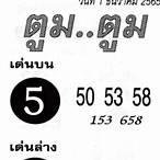 เลขเด็ดงวด 1/12/65